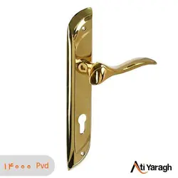 دستگیره کاوه صنعت مدل 1412P سربی پلاک pvd - آتی یراق
