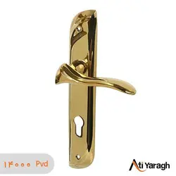 دستگیره کاوه صنعت مدل 1412P سربی پلاک pvd - آتی یراق