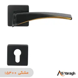 دستگیره کاوه صنعت مدل 1580G-R دو تکه مشکی - آتی یراق