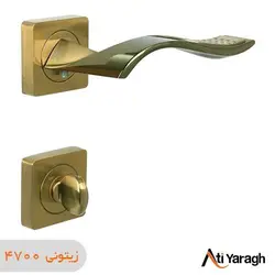 دستگیره کاوه صنعت مدل 4700R دو تکه زیتونی - آتی یراق