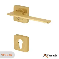 دستگیره کاوه صنعت مدل 9010R دو تکه طلا - آتی یراق