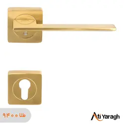 دستگیره کاوه صنعت مدل 9010R دو تکه طلا - آتی یراق
