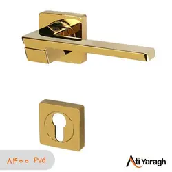 دستگیره کاوه صنعت مدل 8010P-R دو تکه pvd - آتی یراق