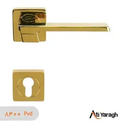 دستگیره کاوه صنعت مدل 8010P-R دو تکه pvd - آتی یراق