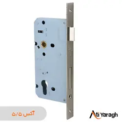 قفل سوییچی زبانه تخت کاوه صنعت آکس 5/5 ساتن - آتی یراق