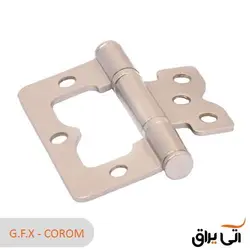 لولا پروانه ای مدل G.F.X کروم مات - آتی یراق