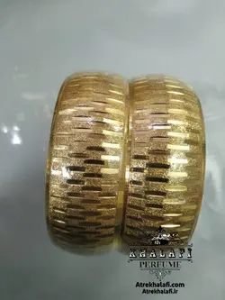 النگو طلا روس رنگ ثابت ( انگشتر بدلیجات نیم ست )