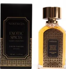 EXOTIC SPICES GOLDEN COLLECTION NOSTALGIA 100 ml eau de parfum man & women-v-عطر ادکلن  اکسوتیک اسپایس  گلدن کالکشن نوستالژیا 100 میل ادوپرفیوم زنانه و مردانه