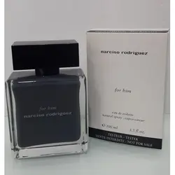 tester narciso rodriguez for him 100edt men-عطر ادکلن تستر نارسیزو رودریگز فور هیم 100 میل ادوتویلت مردانه