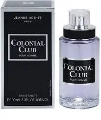 COLONIAL CLUB POUR HOMME JEANNE ARTHES 100 ML EAU DE TOILETTE MENکلونیل کلاب ژان آرتز 100 میل ادتوالت مردانه