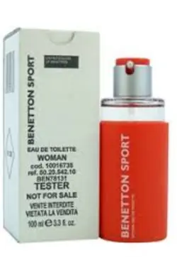 BENETTON SPORT TESTER EAU DE TOILETTE WOMEN  100ML بتتون اسپرت تستر ادوتویلت زنانه ۱۰۰ میل