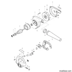 دمنده و مکنده مدل UB1101 ماکیتا برقی