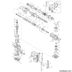 چکش تخریب 9 کیلویی HM1203C ماکیتا برقی