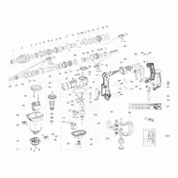 چکش تخریب 6.6 کیلویی مدل MHE5 متابو