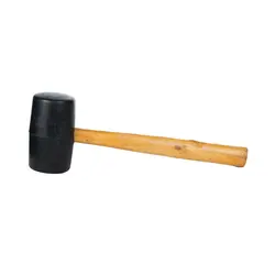 چکش لاستیکی 700 گرمی سخت دو سر تخت درجه 1