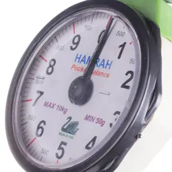 ترازو آویز عقربه‌ای 10 کیلوگرمی همراه