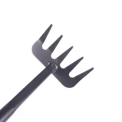 شن کش کوچک باغبانی دسته چوبی