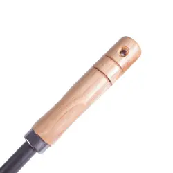 شن کش کوچک باغبانی دسته چوبی