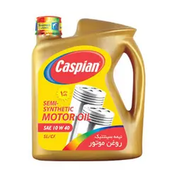 روغن موتور 4 لیتری کاسپین مدل SL/CF-10W40 (نیمه سنتتیک)