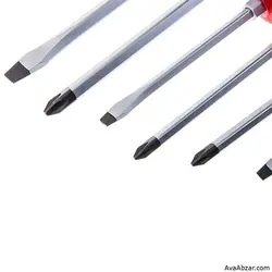 ست 7 عددی پیچ گوشتی ضربه خور رونیکس مدل RH-2906