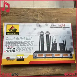 میکروفن بیسیم یقه ای دی اند دی D&D UH80C