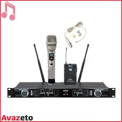 میکروفن بیسیم یقه ای آسیا امپ Aap Pro AP-800HB