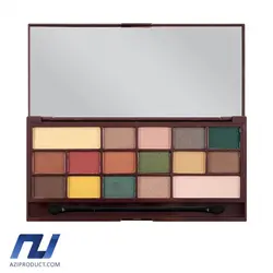 پالت سایه چشم 16 رنگ رولوشن مدل Mint Chocolate