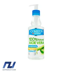 ژل آبرسان کامان مدل آلوئه ورا و ویتامین C حجم 400 میل