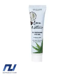 ژل دور چشم اوریفلیم مدل نارگیل و آلوئه ورا حجم 15 میل
