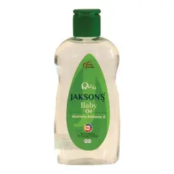 روغن بدن بچه حاوي ويتامين اي و روغن كنجد آلوئه ورا سبز 200 سي سي جكسون