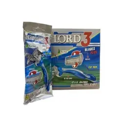 خودتراش لرد سه تيغه پفكي 5 عددي L-1181P