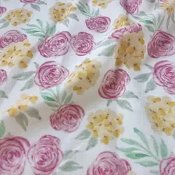 تریکو نخ پنبه یکرو کشی تیپ لاکرا گلدار کد 4021010 | بافت مارت