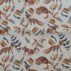 مخمل کبریتی ریز طرح روباهی - طرح سایه دار - مخمل کبریتی طرحدار| بافت مارت