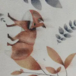 مخمل کبریتی ریز طرح روباهی - طرح سایه دار - مخمل کبریتی طرحدار| بافت مارت