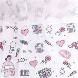 پارچه روپوش و اسکراب طرح مامایی