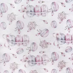 پارچه ترگال و تترون طرح ماکارون