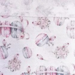 پارچه ترگال و تترون طرح ماکارون