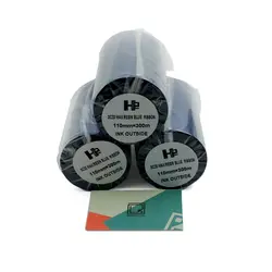 ریبون لیبل پرینتر آبی H2 WAX/Resin 110×300