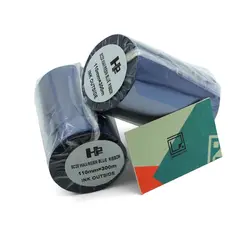 ریبون لیبل پرینتر آبی H2 WAX/Resin 110×300