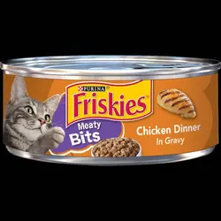 کنسرو فریسکیس طعم مرغ (friskies (156 gr