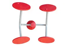 دستگاه چرخانک چهارفرمان - بازی آفرین | تجهیزات مهد کودک | تاب و سرسره | اسباب بازی کودکان