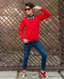 بلوز دویقه تک پسرانه سامیار | ست خواهر برادری