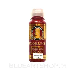 رنگ اکریلیک قرمز 100 میل کد 1