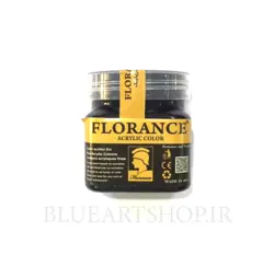 رنگ اکریلیک مشکی 280 میل کد 24