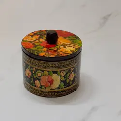 قندان طرح گل و مرغ