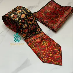 ست کراوات پوشت طرح سیمرغ