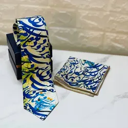 ست کراوات پوشت طرح آرزو آبرنگی