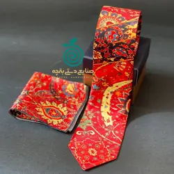 ست کراوات پوشت طرح بته جقه