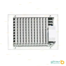دریچه کولر ریموت دار - مستطیل تک شبکه