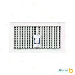 دریچه کولر ریموت دار - مستطیل دو شبکه